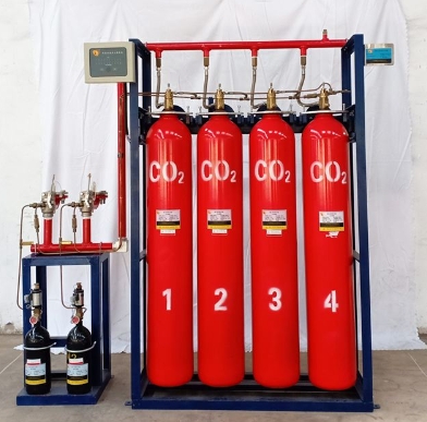 二氧化碳气体灭火装置